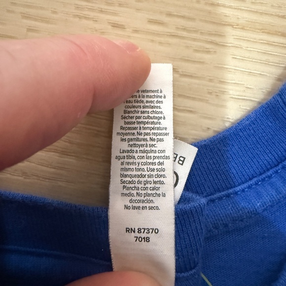 Bella + Canvas Creative Action Graphic Tee Blue Regular - Picture 7 of 10